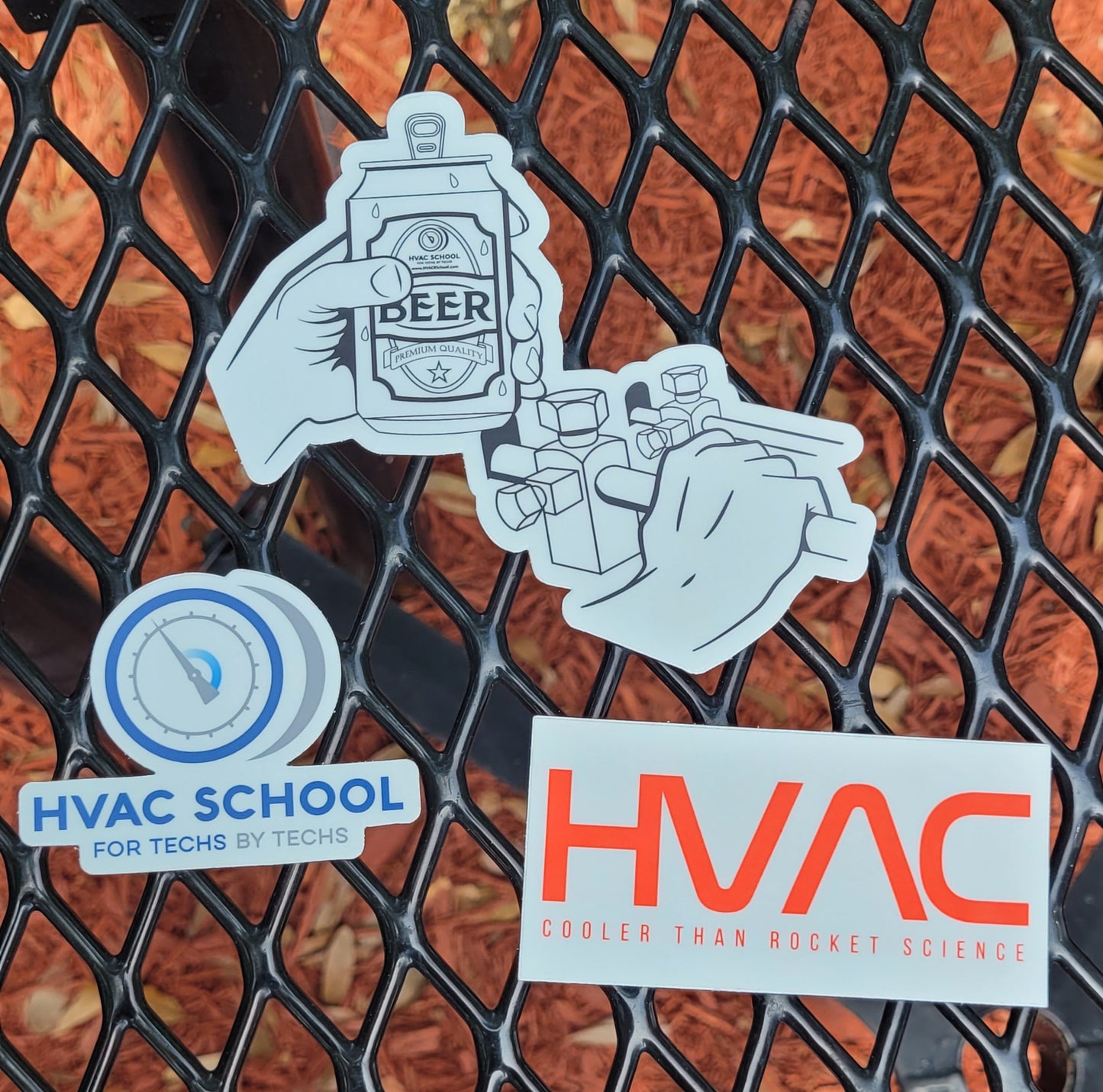 HVAC School Stickers