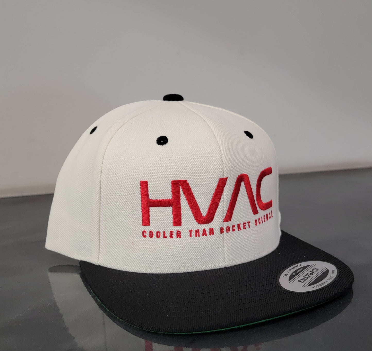 HVAC Cooler Than Rocket Science Skater Snapback