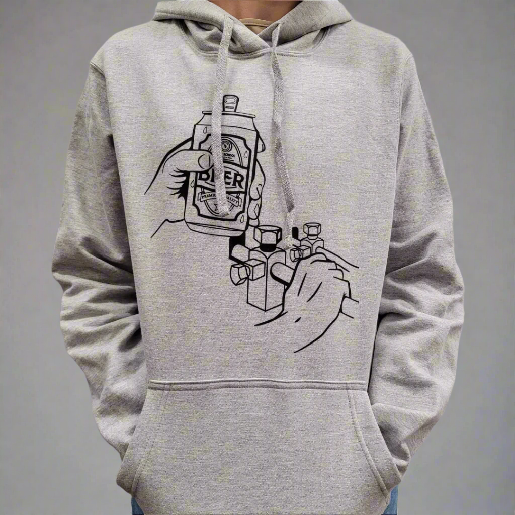 Beer Can Cold Hoodie