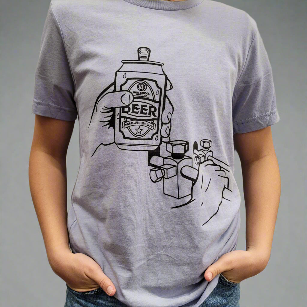 Beer Can Cold Basic T-Shirt