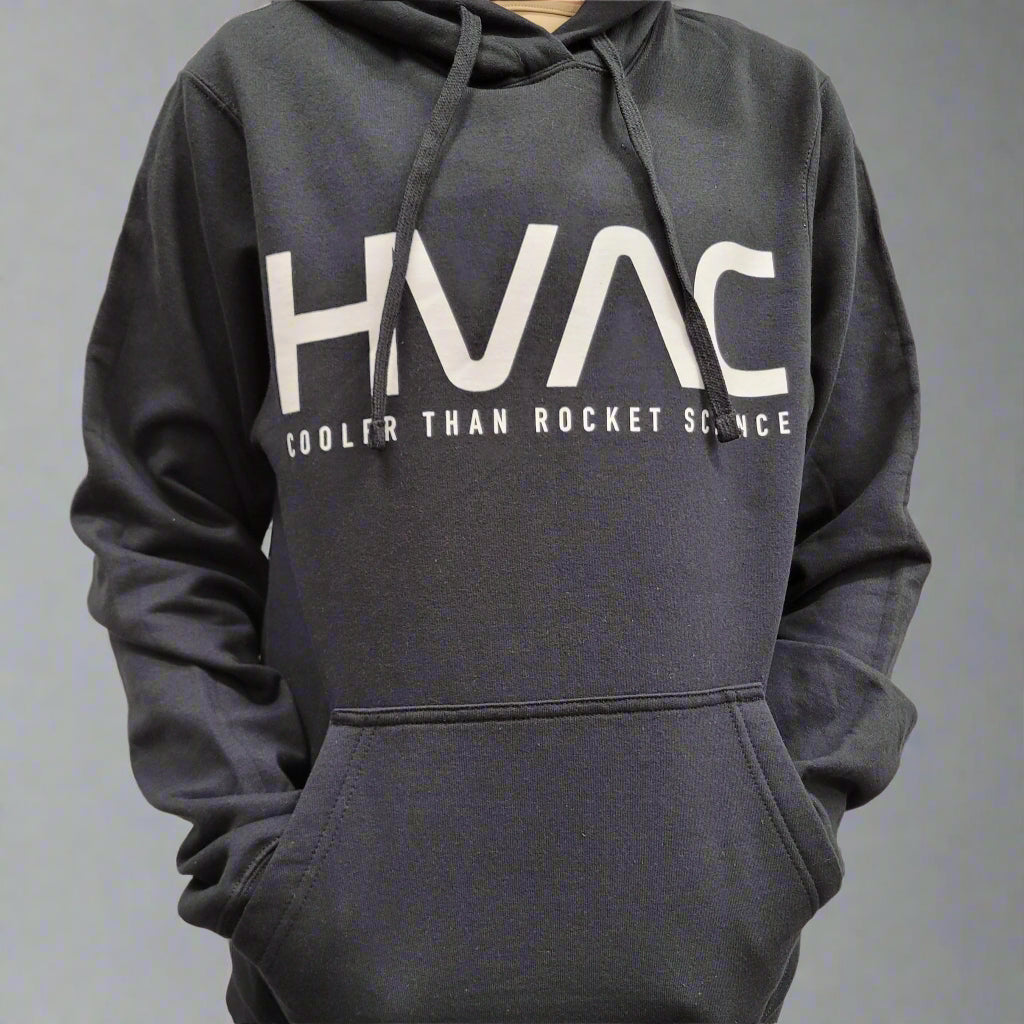HVAC Cooler Than Rocket Science Hoodie