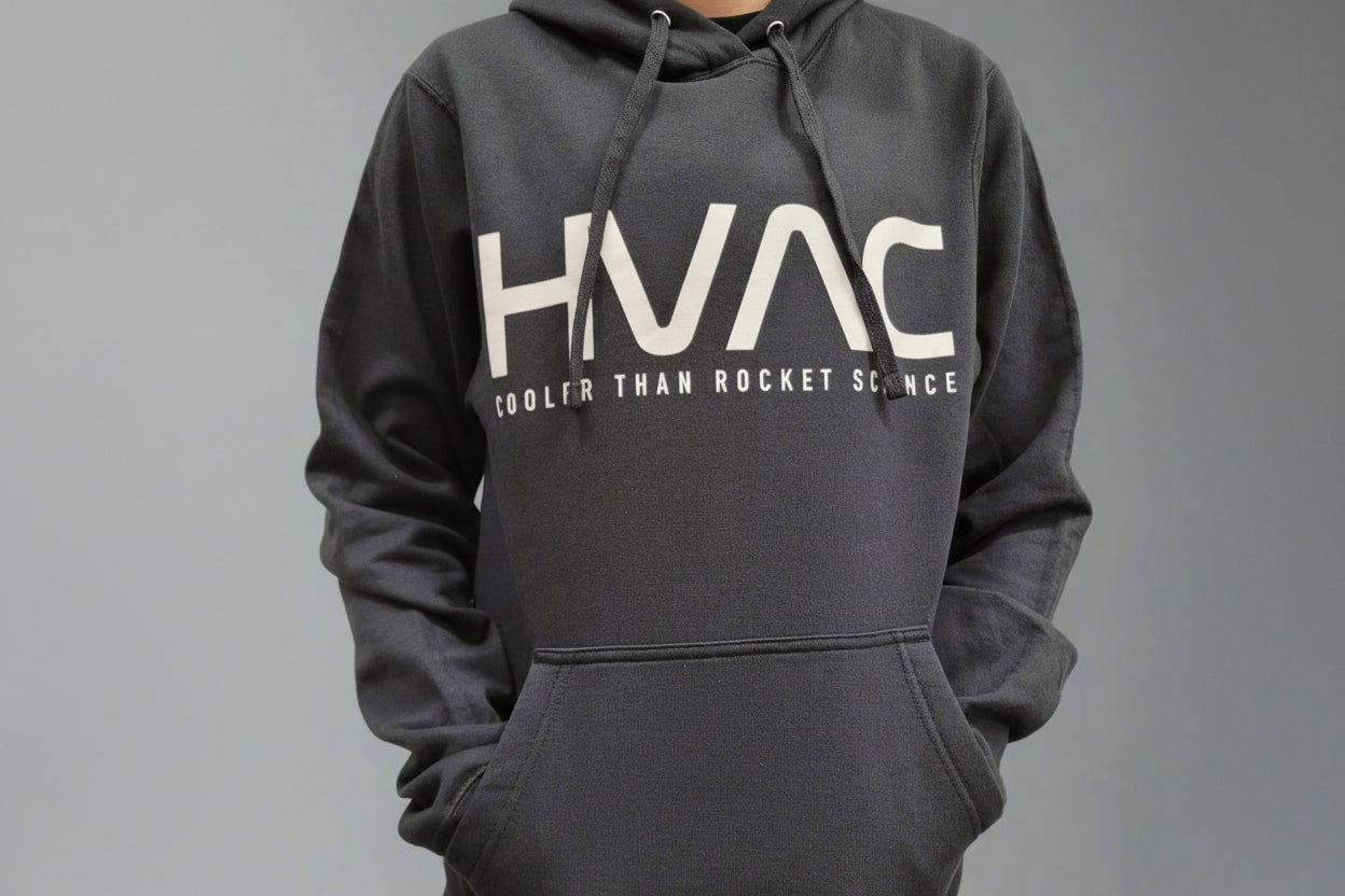 HVAC Cooler Than Rocket Science Hoodie