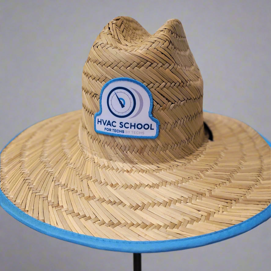 HVAC Straw Hat