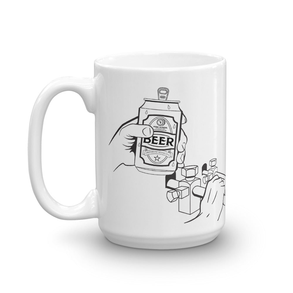 Beer Can Cold Mug