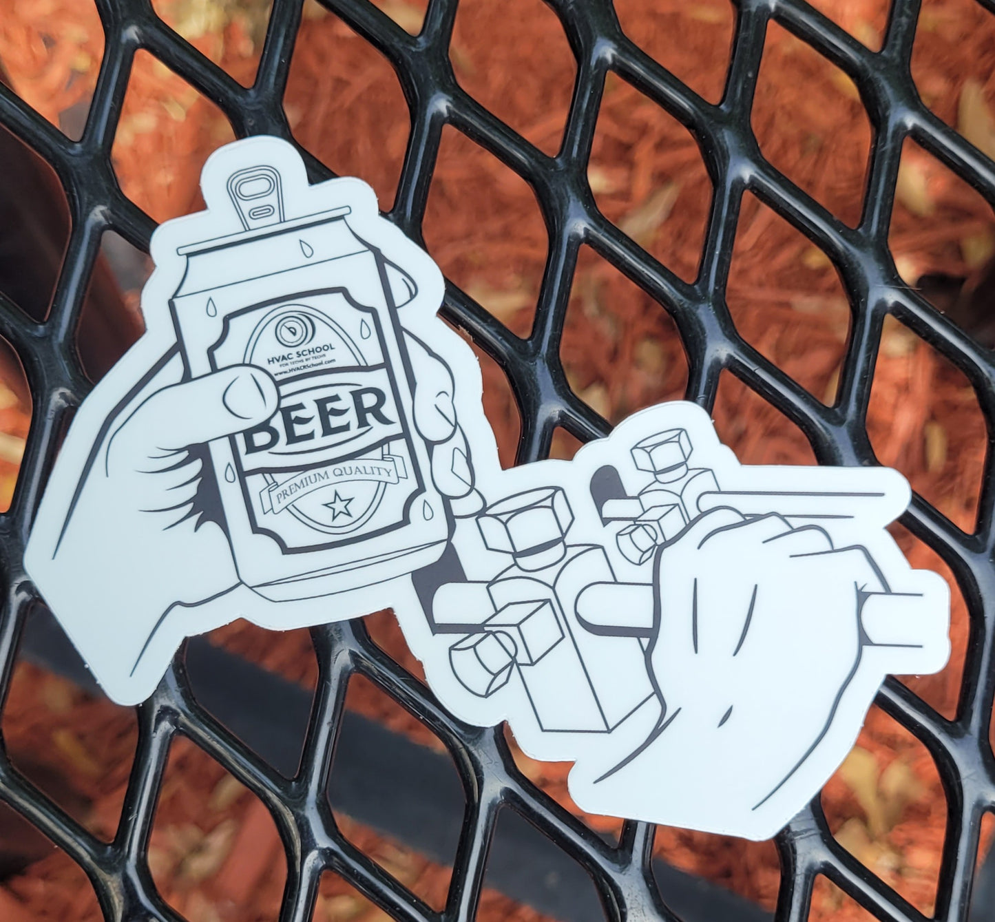 HVAC School Stickers