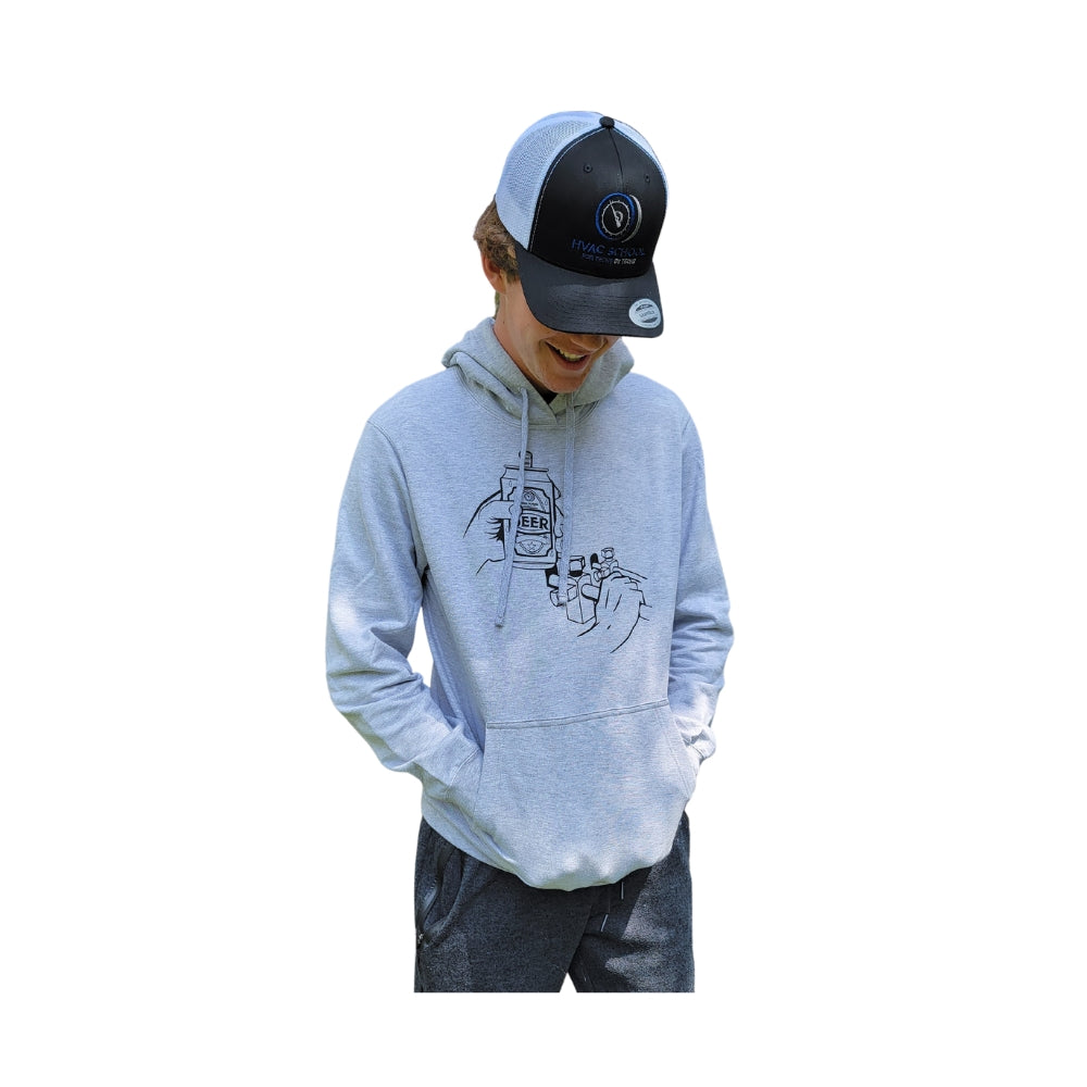 Beer Can Cold Hoodie