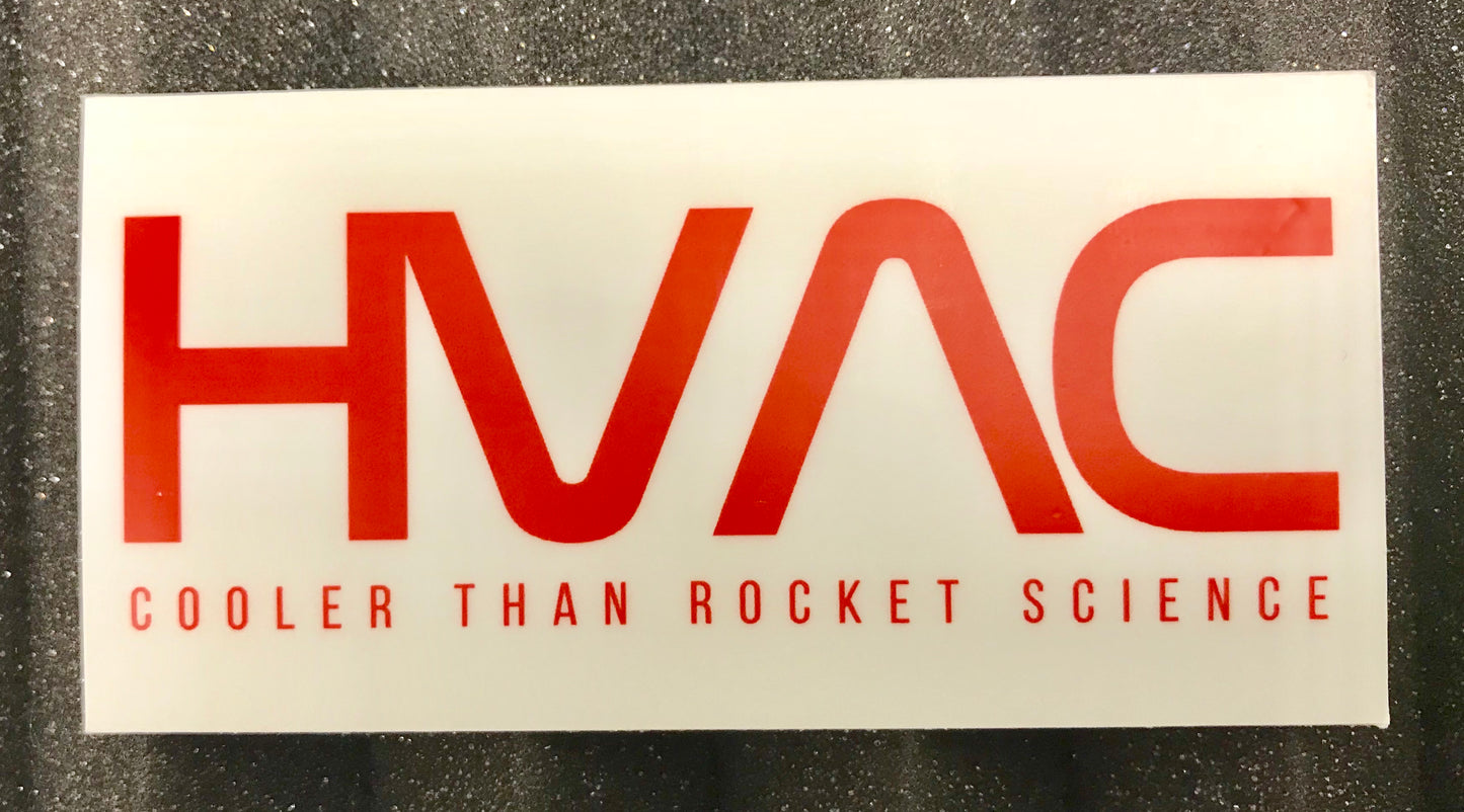 HVAC School Stickers